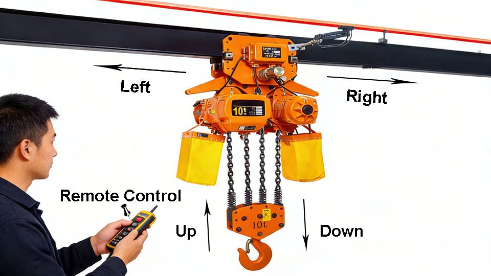 Electric Hoist Working Trajectory Electric Hoist Working Trajectory