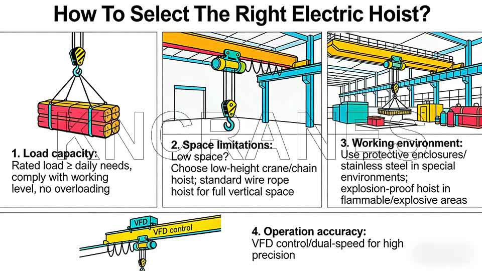 How To Select The Right Electric Hoist How To Select The Right Electric Hoist