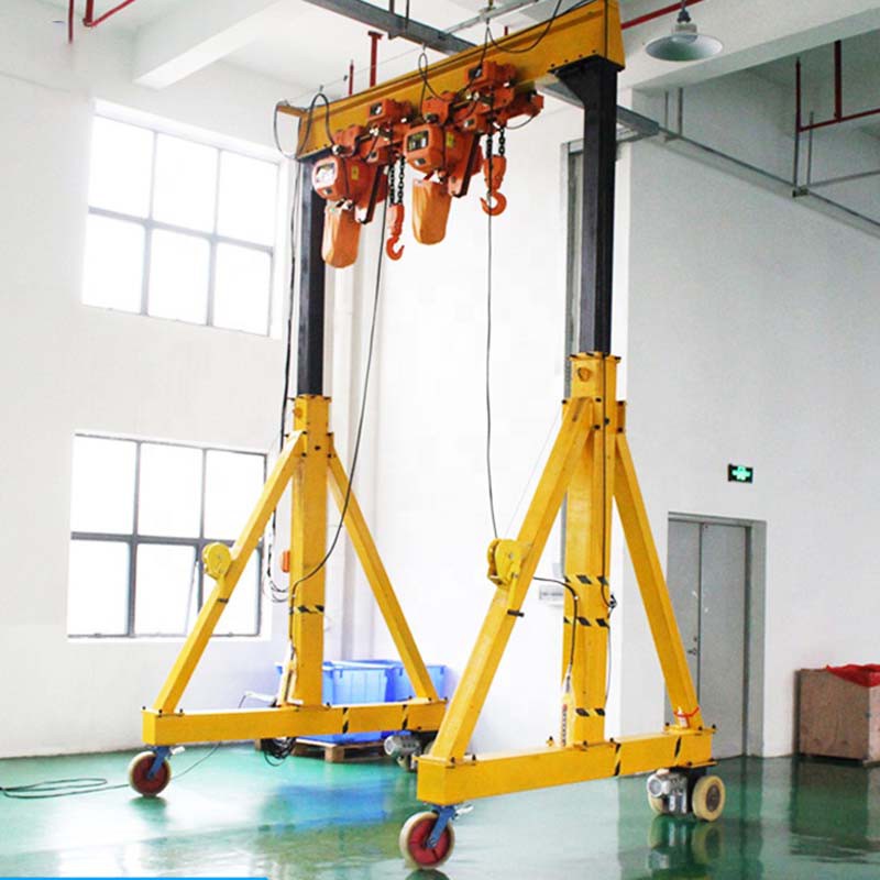 Portable portique teknik ak Ice elektrik